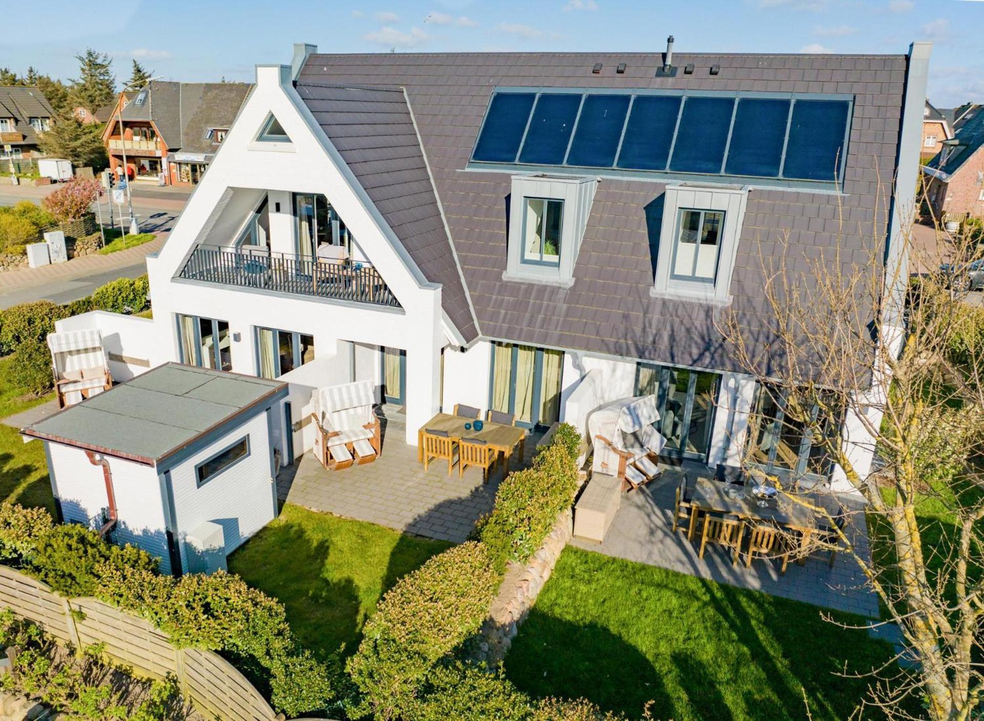 Ferienhaus Witthues - Domizil Silbermoewe - Exklusiv, Strand- Und Zentrumsnah Westerland Exterior foto